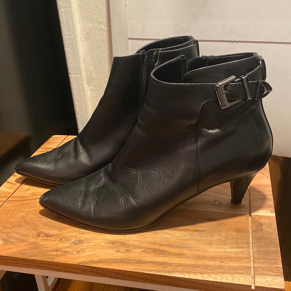 Black Aquatalia Ankle Booties
